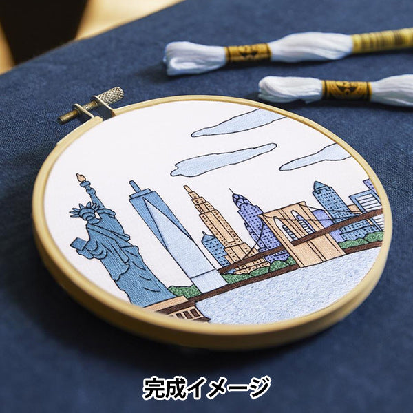 Embroidery kit "Designer Collection New York City TB231" DMC Diementsea