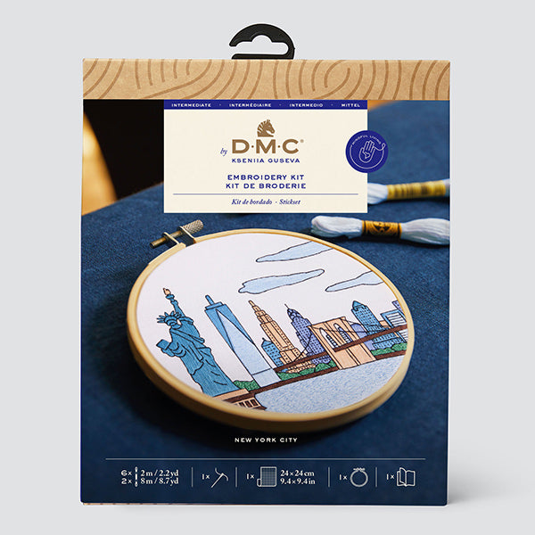 Embroidery kit "Designer Collection New York City TB231" DMC Diementsea