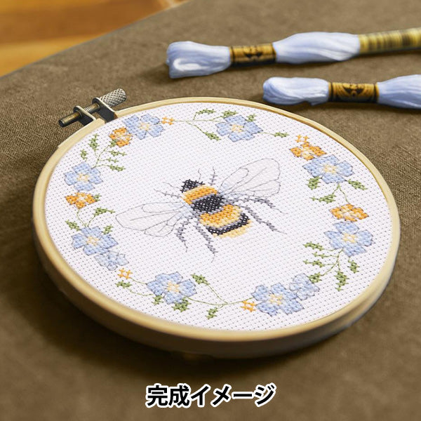 Embroidery kit "Designer Collection Queen Bee BK410" DMC Diementsea