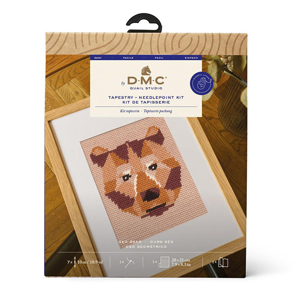 Embroidery kit "Designer Collection Zio Bear C142K" DMC Diementsea