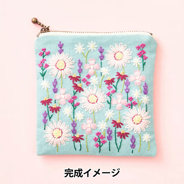 刺绣套件“野生花园花粉色582" Totsuka刺绣
