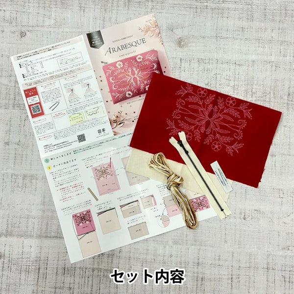 【视频】刺绣套件“阿拉伯玫瑰578”" 户冢刺绣