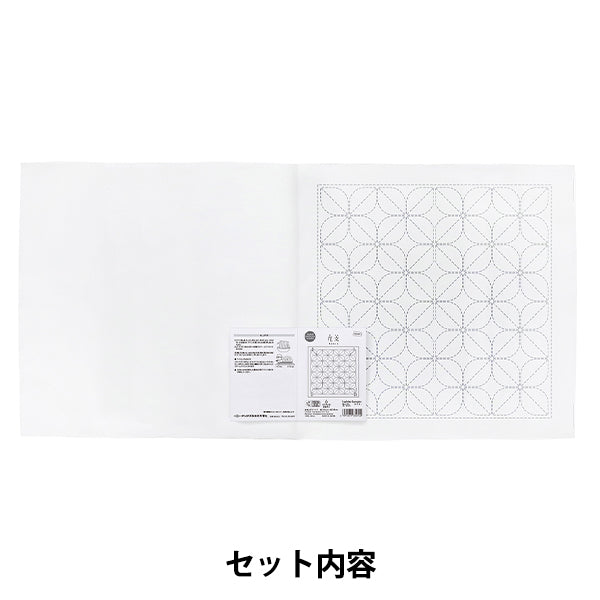 刺绣布 “花巾布包,花图案,白色H-1141" Olympus