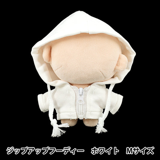 毛绒动物服装 "mpa 拉链连帽衫 M 码白色 MPA-101A-M"