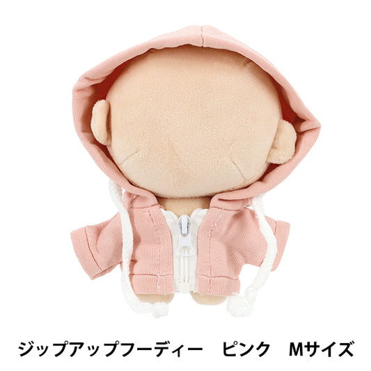 毛绒动物服装 "mpa 拉链连帽衫 M 号粉色 MPA-101B-M"