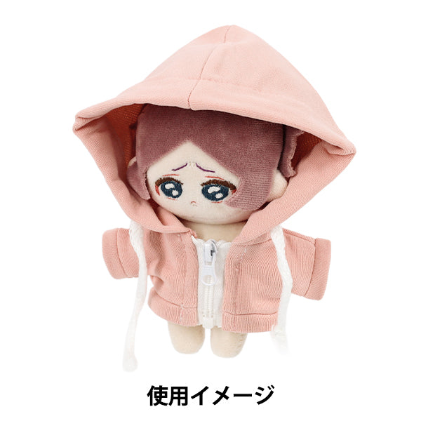 毛绒动物服装 "mpa 拉链连帽衫 M 号粉色 MPA-101B-M"