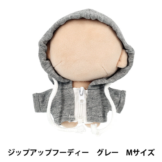 毛绒动物服装 "mpa 拉链连帽衫 M 码灰色 MPA-101D-M"