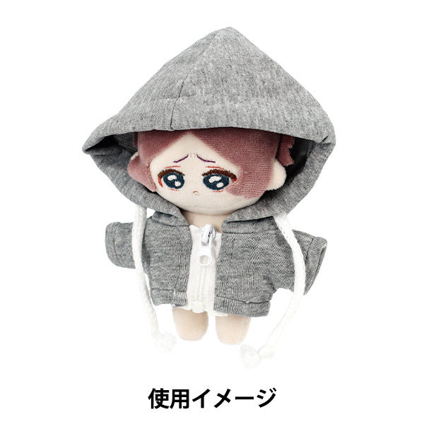 毛绒动物服装 "mpa 拉链连帽衫 M 码灰色 MPA-101D-M"