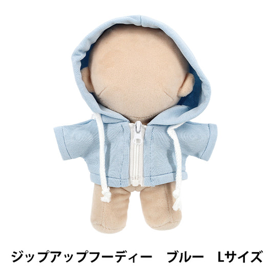 毛绒动物服装 "mpa 拉链连帽衫 L 码 蓝色 MPA-101C-L"