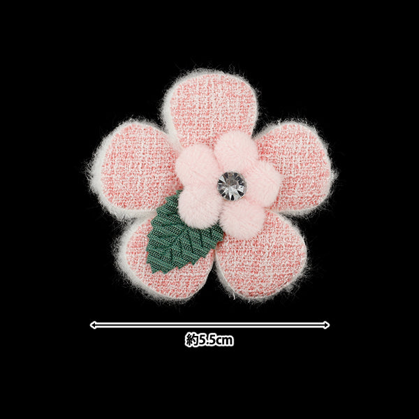 工艺零件”支持活动装饰零件 粗花呢 花深粉红色10-5518"