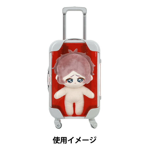 玩具 『ミニチュアスーツケース Lサイズ レッド MSC-L-RD』