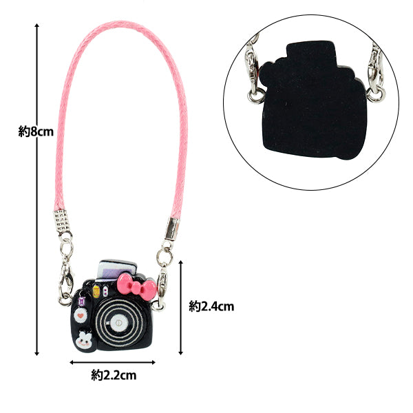Plush costume "Doll Camera Small Black 25-018"