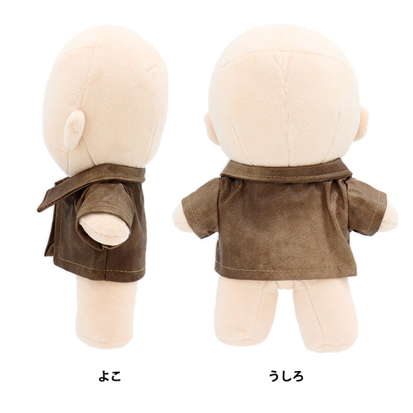 ぬいぐるみ服 『mpa select レザージャケット 茶色 Lサイズ MPA-34』