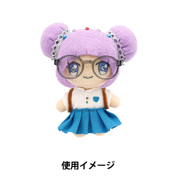 Doll Parts "Doll Glasses 6.5cm Gray DA-G6.5-GY"