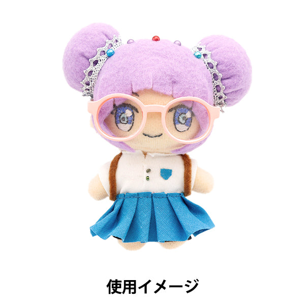 Doll Parts "Doll Glasses 6.5cm Pastel Pink DA-G6.5-PPK"