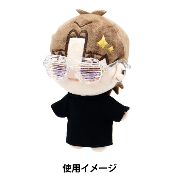 Doll parts "Doll glasses 8cm clear DA2411G8-Cry"