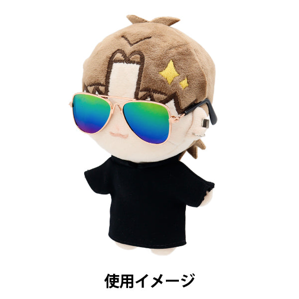 Doll Parts "Doll Glasses 9cm Metal Rainbow DA2412G9-MGR"