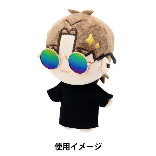Doll Parts "Doll Glasses 8cm Metal Rainbow DA248G8-19"