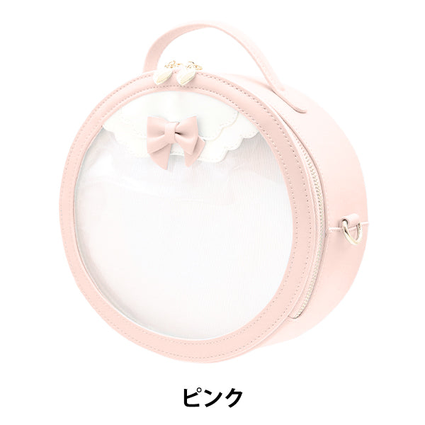 Bag "3WAY bag with window Pink DP-03-PK"