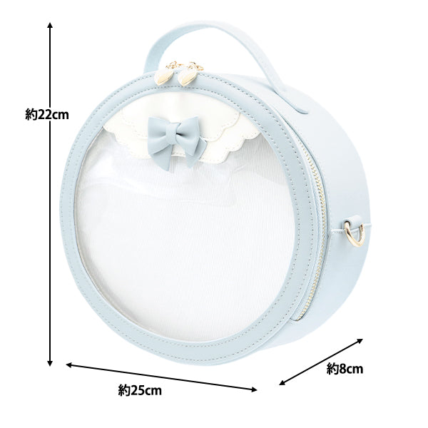 Bag "3WAY bag with window Blue DP-03-BL"