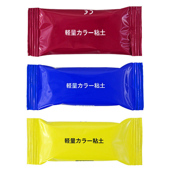 軽量粘土 『やわらかねんど 使い切りパック 3色アソート 402004』 PADICO パジコ