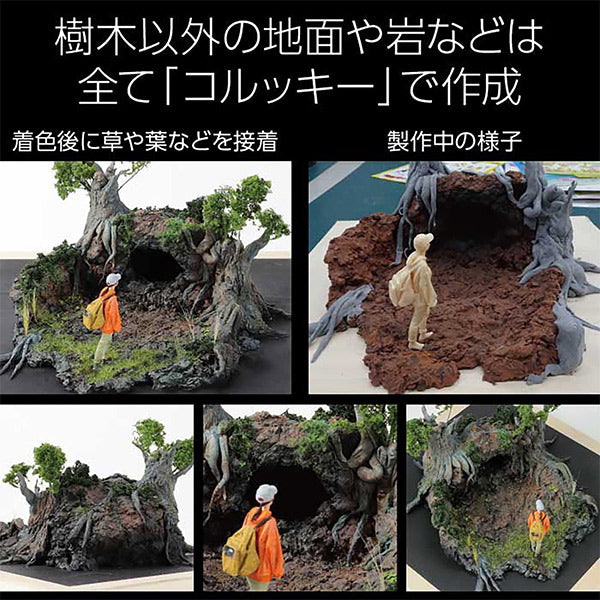 ジオラマ粘土 『コルッキー ライトブラウン 100g 023315』 アーテック