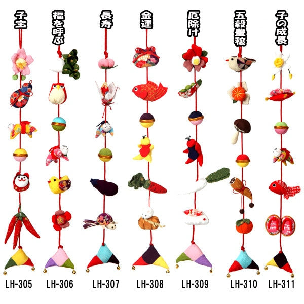 Handicraft kit "Lower decorative luck LH-308" Panami Panami Takagi fiber
