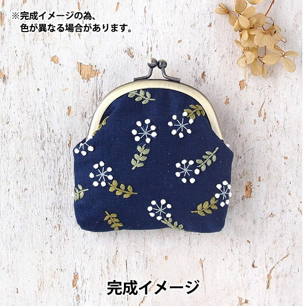Embroidery kit "Botanical embroidery series White Flower Gamaguchi No.845" LECIEN Lecien COSMO Cosmo