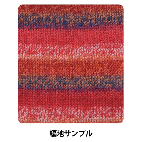 Fall and winterYarn "Pure gradation orange 2nd color"
