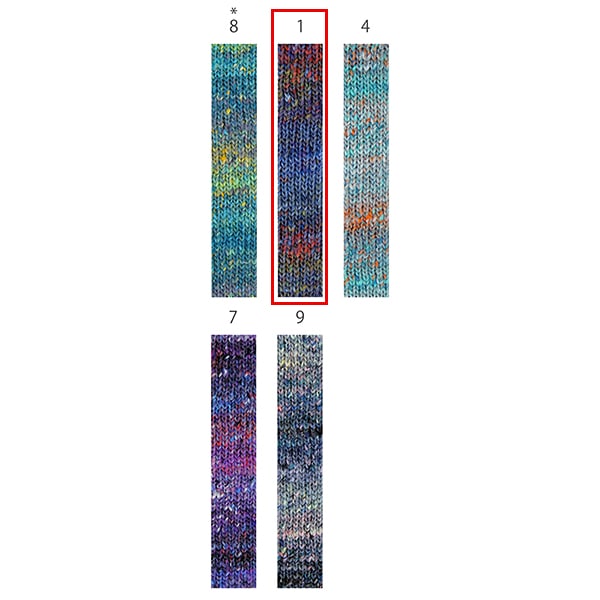 春夏纱线 “ Tsumugi 1st颜色” Noro Hideaku Noro