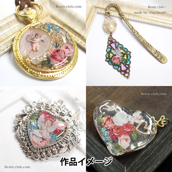 Resin material "Victorian Angel Double-sided RC-VCE-101" Resin Club