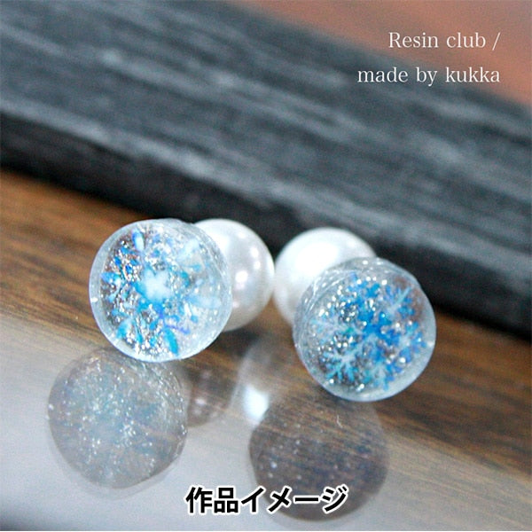 レジン材料 『雪の結晶 水彩 両面 RC-YUK-103』 レジンクラブ