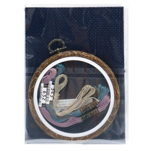 Embroidery kit "Cross Stitch Kit & Botanical Violet 7559" Olympus