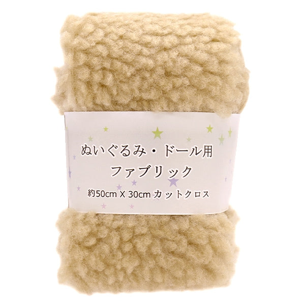 織物 “毛絨玩具 /娃娃織物綿羊孔約50×30厘米,切成薄片C-4000-806”