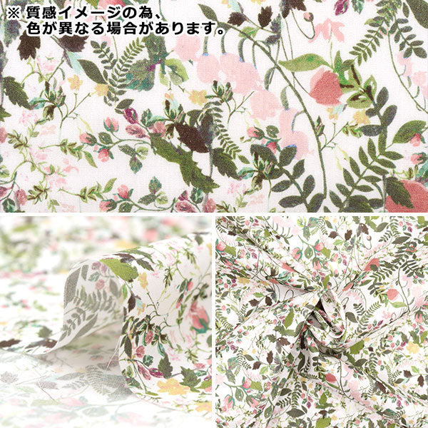【数量5から】 生地 『リバティ・ファブリックス タナローン ハイディメドゥ 3638139-J23C』 【ユザワヤオリジナル】