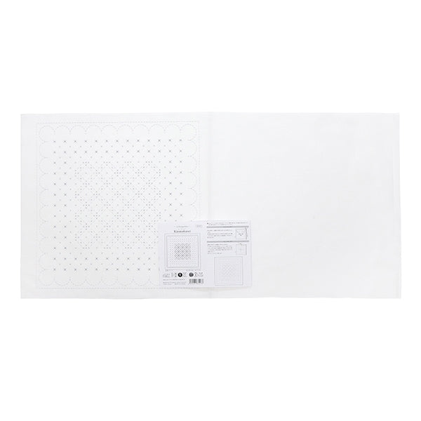 Embroidery Fabric "Hanabin cloth Pack Kinmokusei White H-1114" Olympus