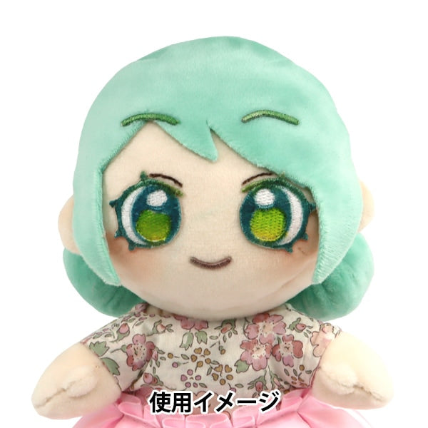 ワッペン 『ぬいにょんワッペン フェイスメイク Mサイズ YZNW-05』