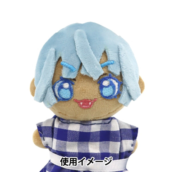 ワッペン 『ぬいにょんワッペン フェイスメイク Sサイズ YZNW-01』