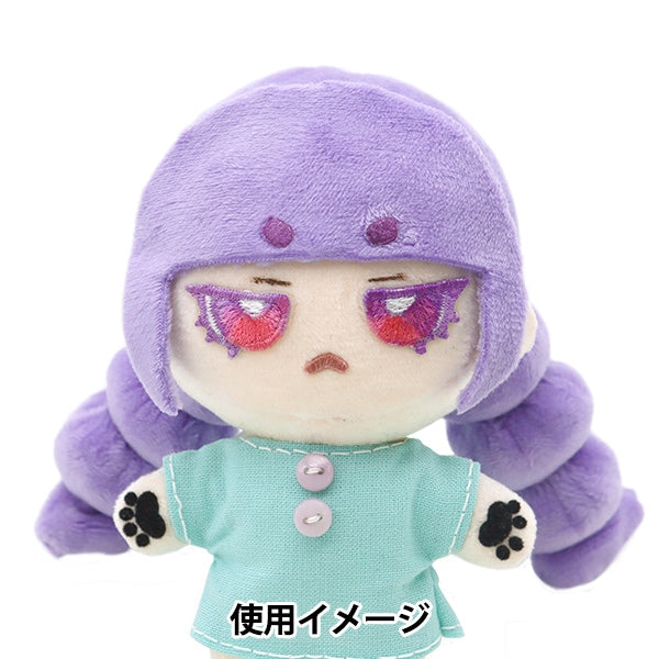 ワッペン 『ぬいにょんワッペン フェイスメイク Sサイズ YZNW-03』