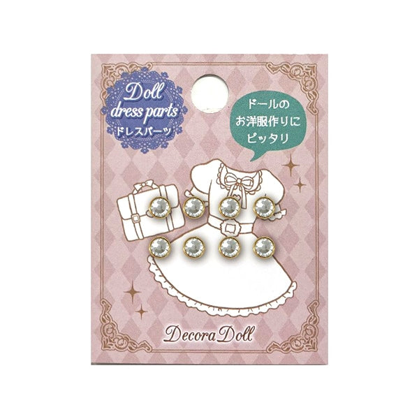 手工艺品零件“ Dold Dress零件迷你纽扣DDP-26”