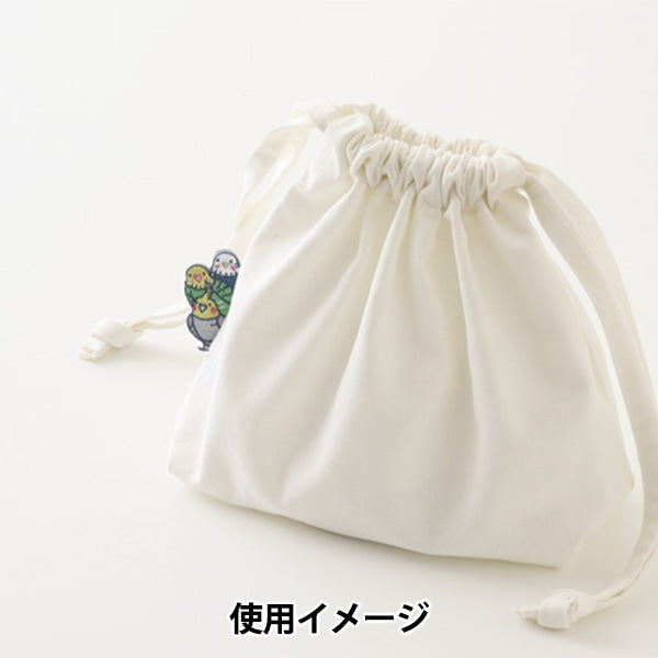 ワッペン 『ひょっこりアニマル刺繍タグワッペン パンダ LGW-7D』 KOKKA コッカ