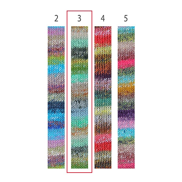春夏纱线 “ Natsumeki 3颜色” Noro Hidaku Noro