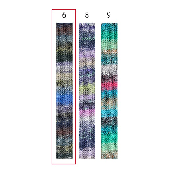 春夏纱线 “ Natsumeki 6 No. 6” Noro Hideaku Noro