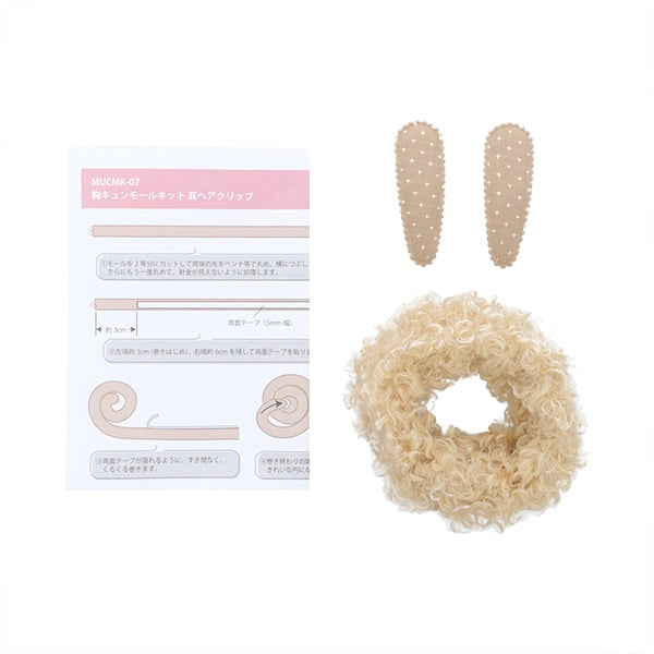 手工藝品套件“胸部Kyun Mall Kit Ear He夾米色MUCMK-07” Kiyohara