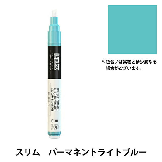 Picture material "Likitechs Marker Slim 035 Permanent Light Blue"