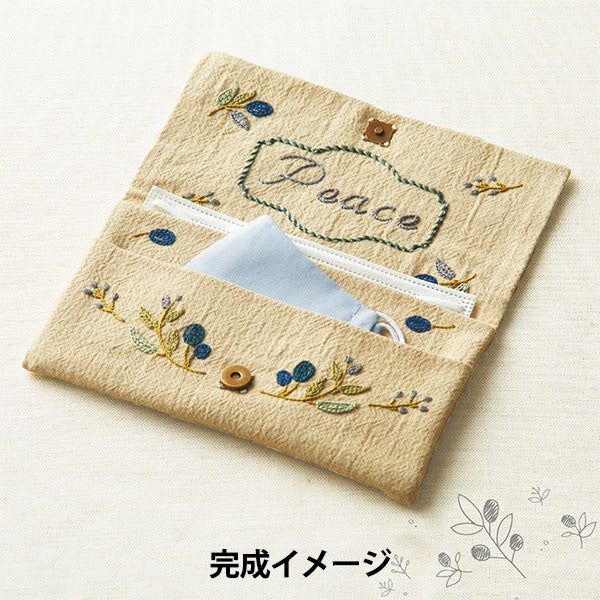 Embroidery kit "French embroidery kit kit flower language of flower language 9088" Olympus