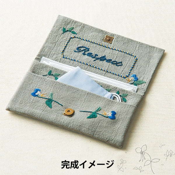 Embroidery kit "French embroidery kit flower language of flower language 9089" Olympus