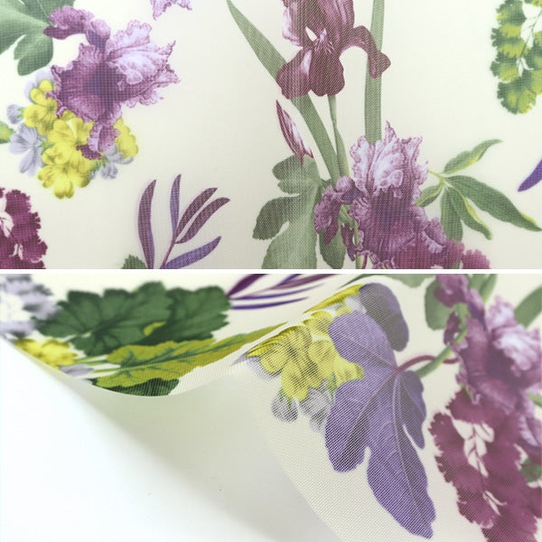 Handicraft kit "Pouch Iris TT-4 made with transcription tulle" Panami Panami Takagi fiber