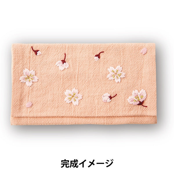 Embroidery kit "French embroidery kit kit flower language of flower language 9086" Olympus