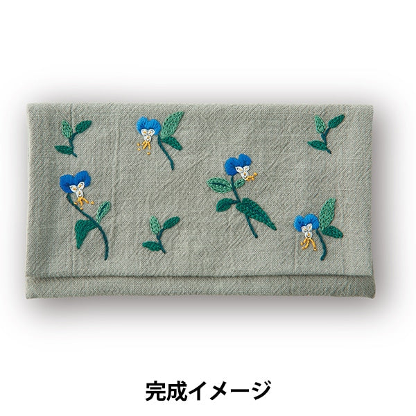Embroidery kit "French embroidery kit flower language of flower language 9089" Olympus